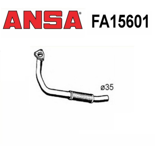 Front exhaust gas - exhaust,