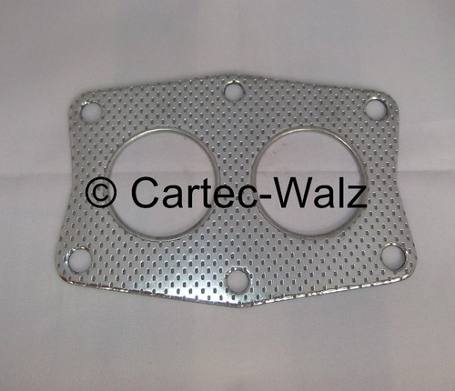 Gas exhaust pipe gasket system - pipe,