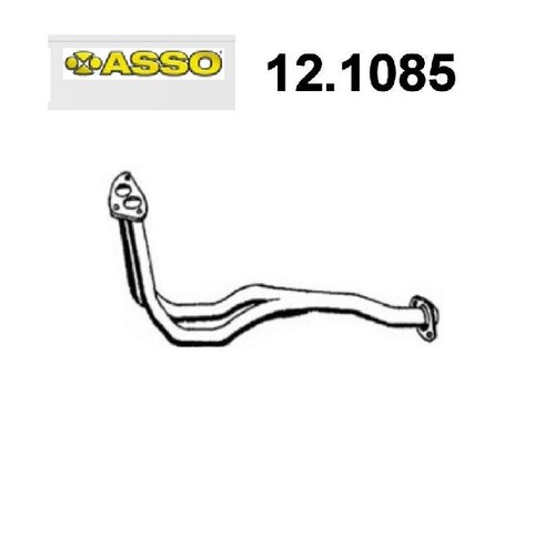 Front exhaust gas - gas, hose
